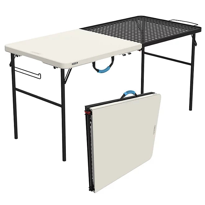 Lifetime 5-ft Fold-in-Half Camping Table