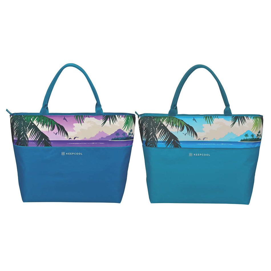 KeepCool Cooler Bag, Hawaii Day & Night, 2-count